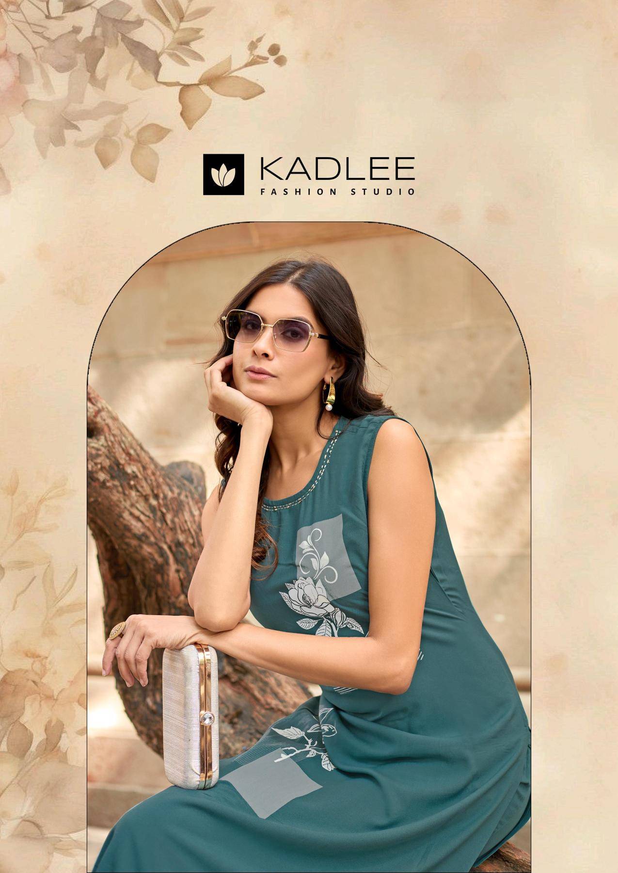 Kadlee rose wood coord set Wholesale designer kurtis in Kolkata